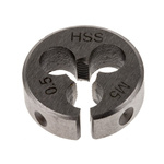 RS PRO Thread Die, M5 x 0.5mm Pitch, 13/16in od