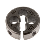 RS PRO Thread Die, M6 x 0.5mm Pitch, 13/16in od