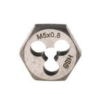 RS PRO 0.8mm Pitch M5 HSS piece Die Nut