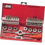SAM 31-Piece Thread Tap & Die Set, M3 - M12 Taps, M3 - M12 Dies