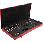 Dormer 13-Piece HSS Thread Tap & Die Set, 1/4 in UNC - 1/2 in UNC Taps, 1/4 in UNC - 1/2 in UNC Dies