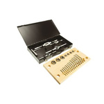 RS PRO 18-Piece HSS Thread Tap & Die Set, M3 - M12 Taps, M3 - M12 Dies