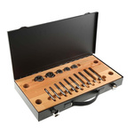 RS PRO 14-Piece HSS Thread Tap & Die Set, 1/4 in UNC - 1/2 in UNC Taps, 1/4 in UNC - 1/2 in UNC Dies