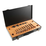 RS PRO 14-Piece HSS Thread Tap & Die Set, 1/4 in UNF - 1/2 in UNF Taps, 1/4 in UNF - 1/2 in UNF Dies