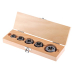 RS PRO 1/4 → 1/2 in UNF Carbon Steel 5 piece Die Nut Set