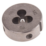 RS PRO Thread Die, M3 x 0.5mm Pitch, 25mm od