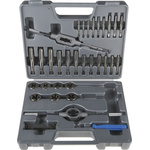 RS PRO 32-Piece HSS Tap & Die Set, M3 - M12 Taps, M3 - M12 Dies