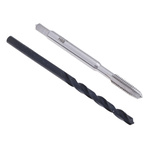 RS PRO Tap & Drill Set, M4 x 0.7mm Thread, 0.7mm Pitch, Metric Coarse Standard