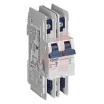 Altech DIN Rail Mount UL 2 Pole Thermal Magnetic Circuit Breaker - 480Y/277V Voltage Rating, 6A Current Rating