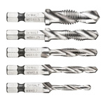 DeWALT Threading Tap, M4, M5, M6, M8, M10 Thread, 1.5mm Pitch, Metric Standard, Machine Tap