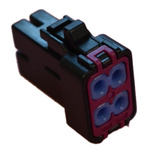 JST, JWPS Female Connector Housing, 4mm Pitch, 4 Way, 2 Row