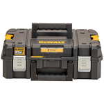 DeWALT TSTAK Shallow Box Plastic Tool Box, 440 x 440 x 162mm