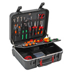 RS PRO 2 drawers  Polypropylene Tool Case, with 2 Wheels, 430 x 320 x 190mm