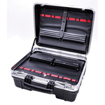 GT Line Plastic Tool Case, with 2 Wheels, 465 x 352 x 255mm