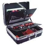 Sgos Plastic Tool Case, with 2 Wheels, 465 x 352 x 215mm