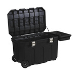 Stanley 2 drawer Plastic Wheeled Contractor Chest, 946mm x 578mm x 578mm