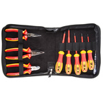 RS PRO 9 Piece Tool Kit, VDE Approved