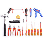 RS PRO 23 Piece Electricians Tool Kit with Box, VDE Approved