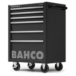 Bahco 6 drawer Stainless Steel (Top) Wheeled Tool Chest, 985mm x 677mm x 501mm