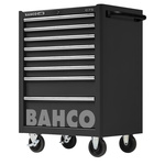 Bahco 8 drawer Stainless Steel (Top) Wheeled Tool Chest, 985mm x 677mm x 501mm