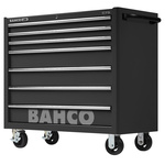 Bahco 7 drawer Stainless Steel (Top) Wheeled Tool Chest, 985mm x 1016mm x 501mm