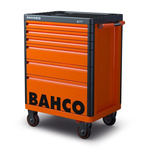 Bahco 6 drawer Solid Steel Wheeled Tool Chest, 980mm x 693mm x 510mm