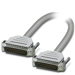 Phoenix Contact D-Sub 25-Pin to D-Sub 25-Pin Male Cable & Connector, 25 V ac, 60 V dc