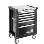 Facom 6 drawer Wheeled Tool Chest, 1005mm x 575mm x 814mm