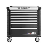 Facom 7 drawer Wheeled Tool Chest, 1005mm x 575mm x 1004mm