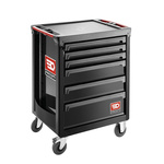Facom 6 drawer Wheeled Tool Chest, 972mm x 515mm x 779mm