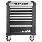 Facom 7 drawer Steel Wheeled