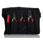 RS PRO 4 Piece Electricians Tool Kit with Roll