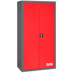 SAM 1 drawer Steel Tool Cabinet, 1.98m x 550mm x 1m
