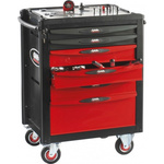 SAM 7 drawer ABS Wheeled Tool Trolley, 940mm x 710mm x 510mm