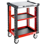 Facom Aluminium Wheeled Tool Trolley, 1.01m x 575mm x 814mm