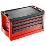 Facom 4 drawer Polypropylene with Fiber Tool Chest, 467mm x 515mm x 969mm