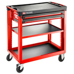 Facom 2 drawer Polypropylene with Fiber Wheeled Tool Trolley, 972mm x 515mm x 969mm