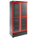 0 drawer Epoxy Coated Metal Wall Mount Tool Cabinet, 2.06m x 506mm x 1m