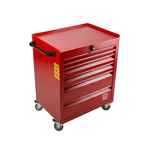 RS PRO 6 drawer Steel Wheeled Tool Chest, 830mm x 630mm x 450mm
