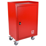 RS PRO Steel Wheeled Tool Cabinet, 730mm x 450mm x 310mm