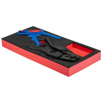 RS PRO 2 Piece Electricians Tool Kit with Foam Inlay