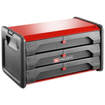 Facom 3 drawer Metal Tool Chest, 270mm x 270mm x 510mm