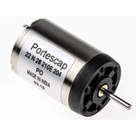 Portescap Brushed DC Motor, 3.8 W, 12 V dc, 7.3 mNm, 5900 rpm, 2mm Shaft Diameter