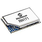Microchip RN171-I/RM481 3.7V dc WLAN Module, 2.4 GHz IEEE Std. 802.11 b/g