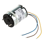 Crouzet Brushed DC Motor, 3.9 W, 24 V dc, 7.7 mNm, 3700 rpm, 2mm Shaft Diameter