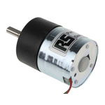 McLennan Servo Supplies Geared DC Geared Motor, 12 V dc, 2.5 Ncm, 80 rpm, 4mm Shaft Diameter