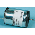 Crouzet Brushed DC Motor, 3 W, 4.5 → 30 V dc, 7.7 mNm, 3700 rpm, 2mm Shaft Diameter