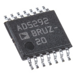 AD5292BRUZ-20, Digital Potentiometer 20kΩ 1024-Position Linear Serial-SPI 14 Pin, TSSOP