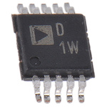 AD5270BRMZ-100, Digital Potentiometer 100kΩ 1024-Position Serial-SPI 10 Pin, MSOP