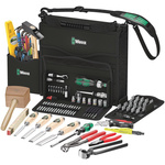 Wera 134 Piece Wera 2go H 1 tool set for wood applications Tool Kit with Bag